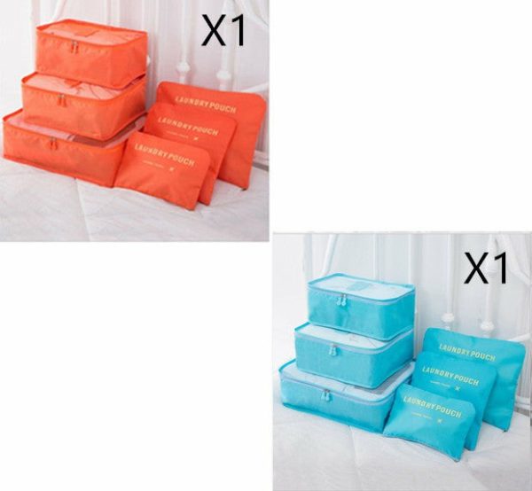 6 PCS Travel Storage Bag Set for Clothes Tidy Organizer | Luggage & Travel Bag’s Bags Luggage & Travel Bag's