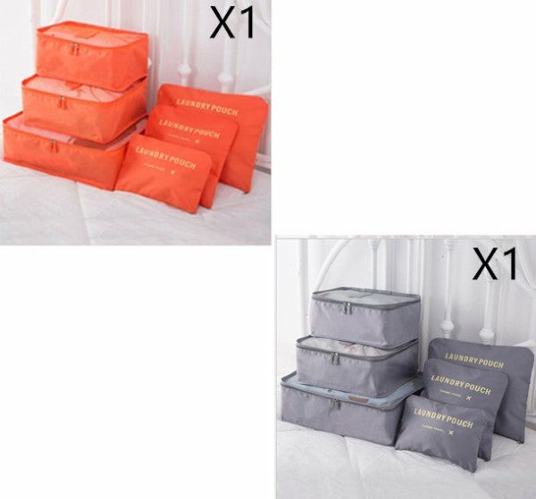 6 PCS Travel Storage Bag Set for Clothes Tidy Organizer | Luggage & Travel Bag’s Bags Luggage & Travel Bag's