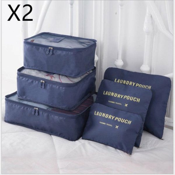 6 PCS Travel Storage Bag Set for Clothes Tidy Organizer | Luggage & Travel Bag’s Bags Luggage & Travel Bag's