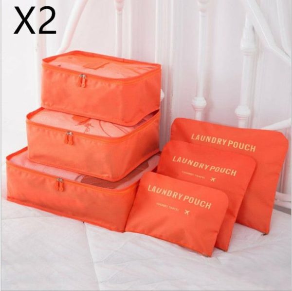 6 PCS Travel Storage Bag Set for Clothes Tidy Organizer | Luggage & Travel Bag’s Bags Luggage & Travel Bag's