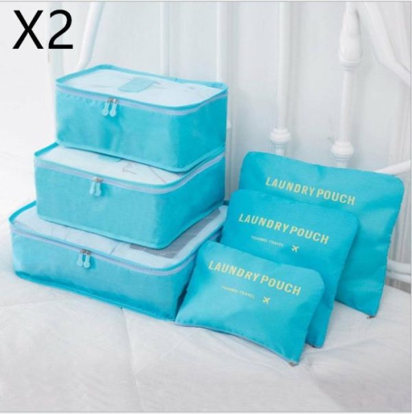 6 PCS Travel Storage Bag Set for Clothes Tidy Organizer | Luggage & Travel Bag’s Bags Luggage & Travel Bag's