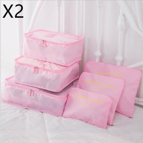 6 PCS Travel Storage Bag Set for Clothes Tidy Organizer | Luggage & Travel Bag’s Bags Luggage & Travel Bag's