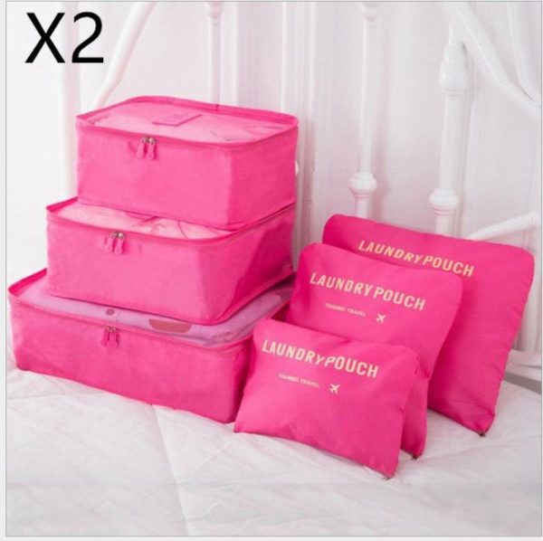 6 PCS Travel Storage Bag Set for Clothes Tidy Organizer | Luggage & Travel Bag’s Bags Luggage & Travel Bag's