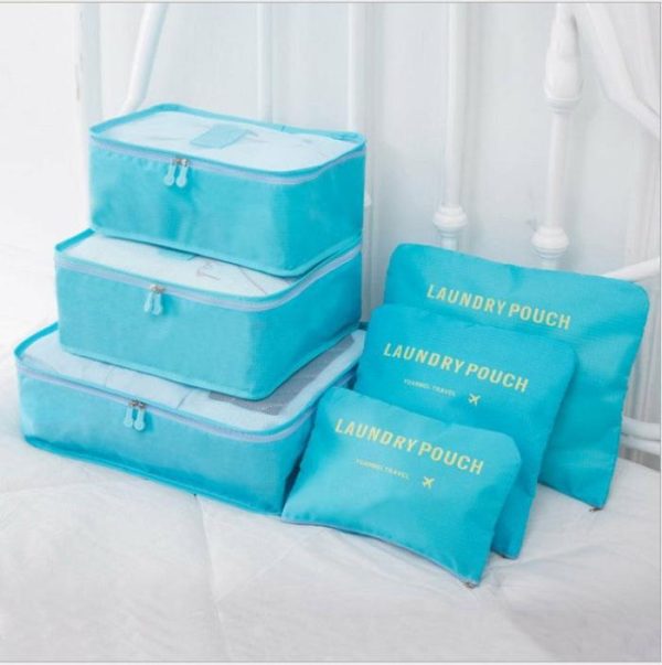 6 PCS Travel Storage Bag Set for Clothes Tidy Organizer | Luggage & Travel Bag’s Bags Luggage & Travel Bag's