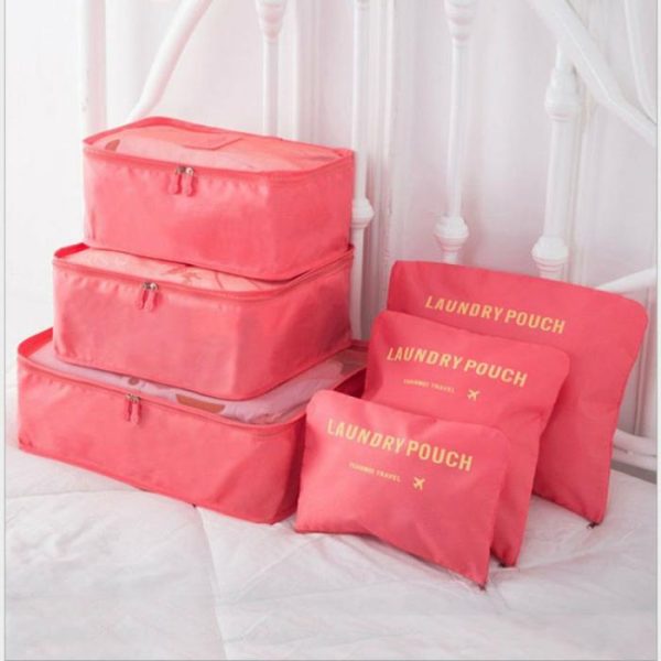 6 PCS Travel Storage Bag Set for Clothes Tidy Organizer | Luggage & Travel Bag’s Bags Luggage & Travel Bag's