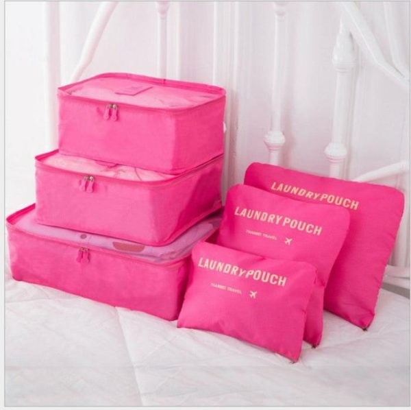 6 PCS Travel Storage Bag Set for Clothes Tidy Organizer | Luggage & Travel Bag’s Bags Luggage & Travel Bag's