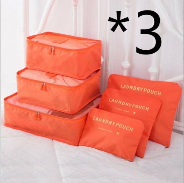 6 PCS Travel Storage Bag Set for Clothes Tidy Organizer | Luggage & Travel Bag’s Bags Luggage & Travel Bag's