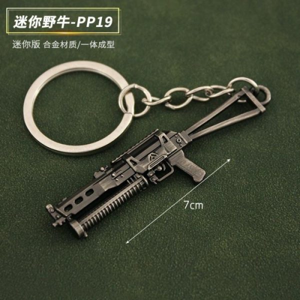 Alloy P92 Model G17 Sand Eagle Left Wheel Keychain | Keychains Jewelry Keychains