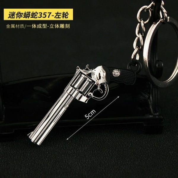 Alloy P92 Model G17 Sand Eagle Left Wheel Keychain | Keychains Jewelry Keychains