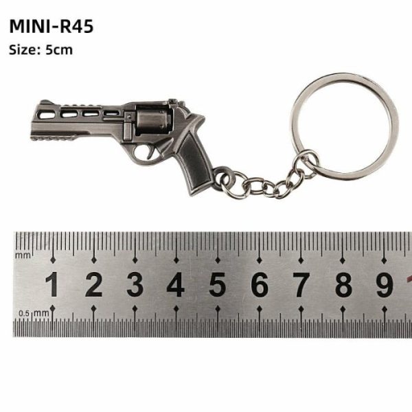 Alloy P92 Model G17 Sand Eagle Left Wheel Keychain | Keychains Jewelry Keychains