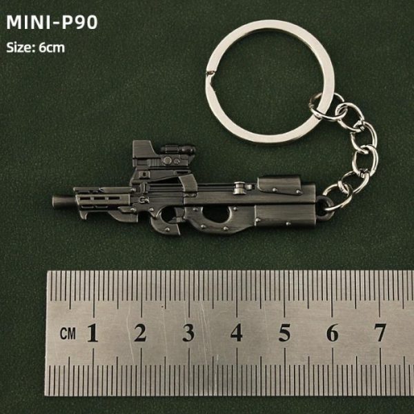 Alloy P92 Model G17 Sand Eagle Left Wheel Keychain | Keychains Jewelry Keychains