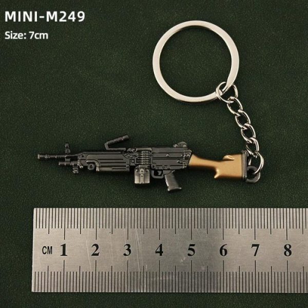 Alloy P92 Model G17 Sand Eagle Left Wheel Keychain | Keychains Jewelry Keychains