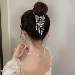 Back Of The Head Balls Hair Clips | Body Jewelry Body Jewelry Body Jewelry