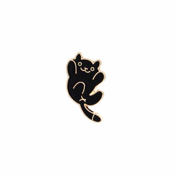 Brooch Cartoon Cute Stay Cute Animal Kitty Expression | Brooches Brooches Brooches