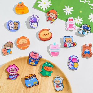 Cartoon Acrylic Brooch Cute Decorative Accessories | Brooches Brooches Brooches