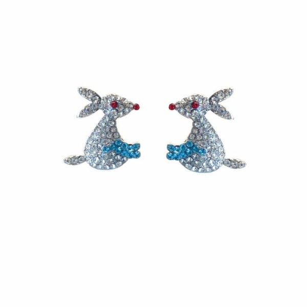 Cartoon Earrings Sterling Silver Needle Sweet | Earrings Earrings Earrings