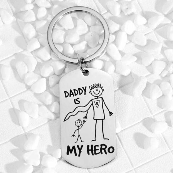 Creative Cartoon Stainless Steel Keychain | Keychains Jewelry Keychains