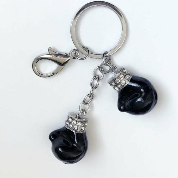 Creative Metal Keychain Drop Oil Boxing Event Special Gift Gloves Backpack Accessories | Keychains Jewelry Keychains