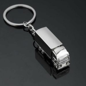 Creative Three-dimensional Truck Model Metal Keychains Car Advertising Pendant Accessories | Keychains Jewelry Keychains