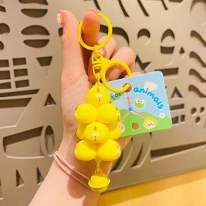 Cute Piggy Jenga Keychain Doll Pendant | Keychains Jewelry Keychains