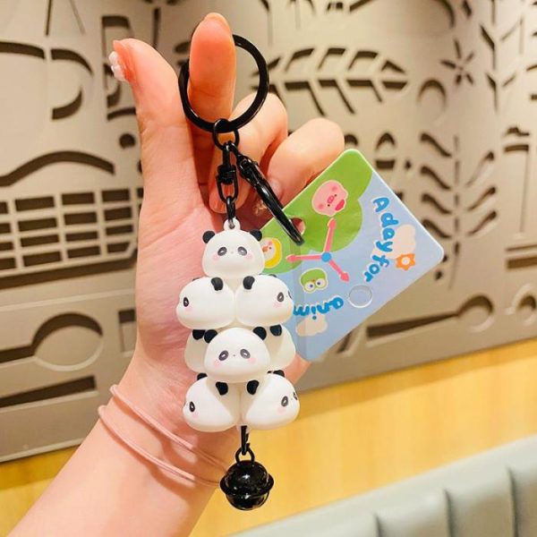 Cute Piggy Jenga Keychain Doll Pendant | Keychains Jewelry Keychains