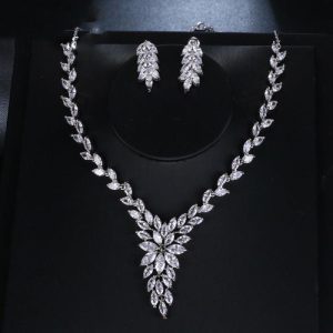 Dress Accessories Fashion Simple Crystal Necklace Set | Fashion Jewelry Sets Fashion Jewelry Sets Fashion Jewelry Sets