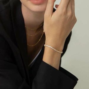 Fashionable Minimalist And Exquisite Zircon Bracelet For Women | Bracelets & Bangels Bracelets & Bangels Bracelets & Bangels