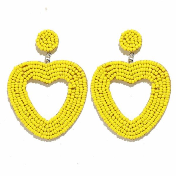 High-key Eardrop Elegant Heart Bead Women | Earrings Earrings Earrings