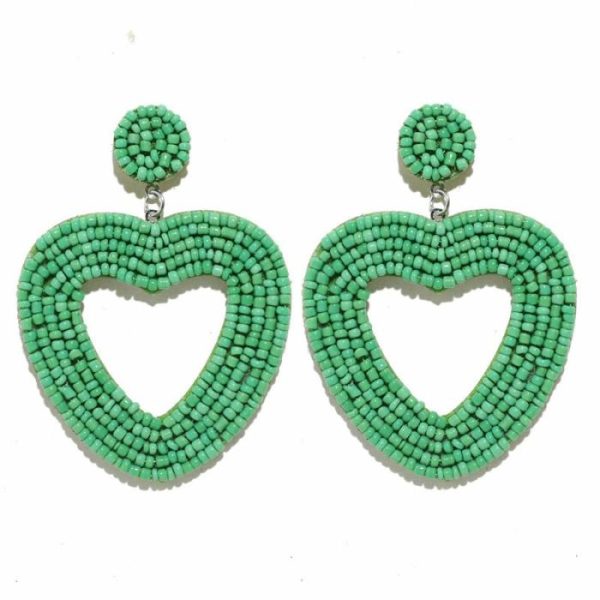 High-key Eardrop Elegant Heart Bead Women | Earrings Earrings Earrings