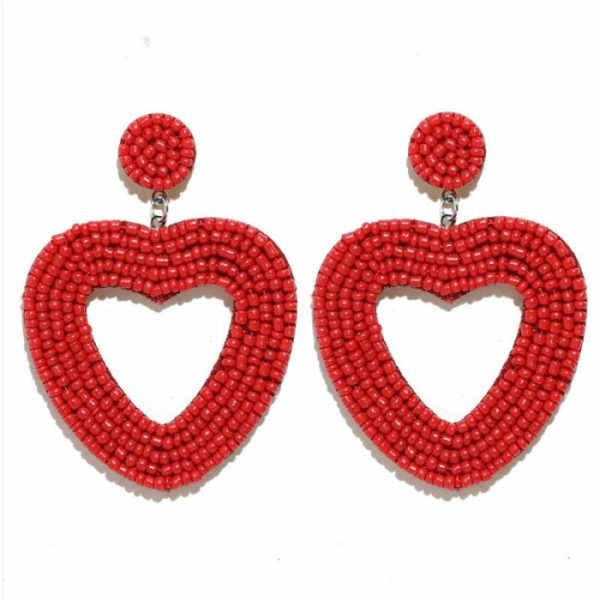 High-key Eardrop Elegant Heart Bead Women | Earrings Earrings Earrings