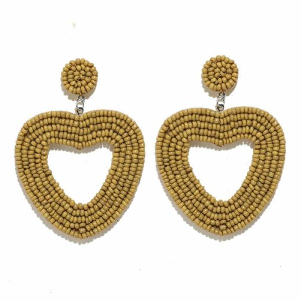 High-key Eardrop Elegant Heart Bead Women | Earrings Earrings Earrings