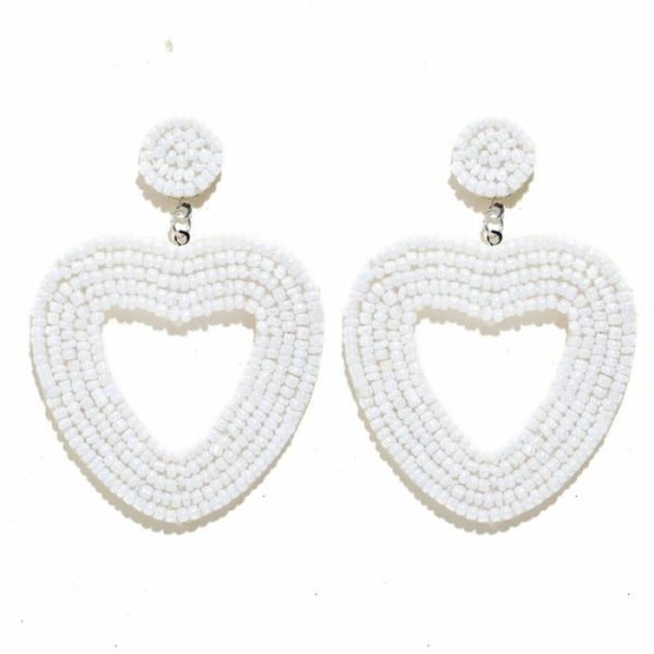 High-key Eardrop Elegant Heart Bead Women | Earrings Earrings Earrings