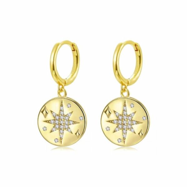 INS Wind Sky Map XINGX Zircon Earrings | Earrings Earrings Earrings