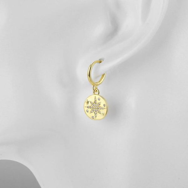 INS Wind Sky Map XINGX Zircon Earrings | Earrings Earrings Earrings