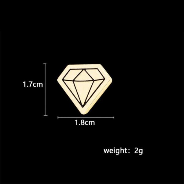 Korean Style Elegant Small Diamond Brooch Mini Style Small Pin Buckle | Brooches Brooches Brooches