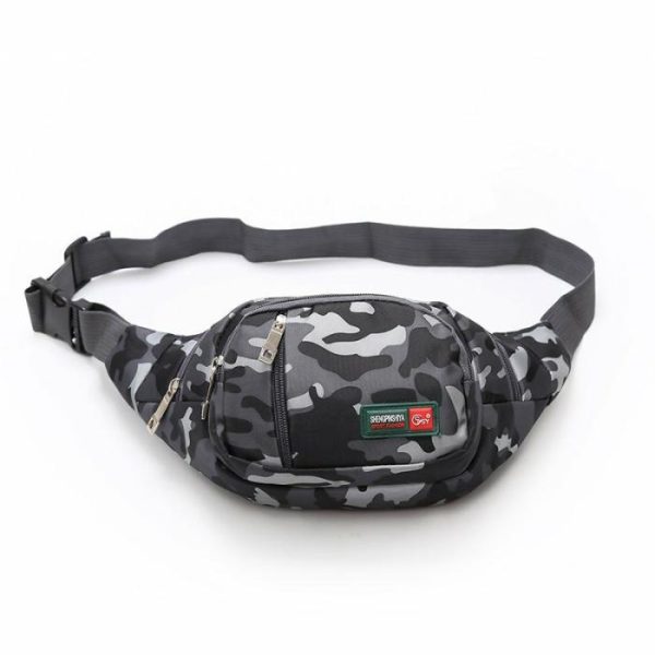 Leisure Sports Men’s Waist Bag Outdoor Oxford Cloth Tide And Oxford Cloth Waterproof Multifunctional Waist Bag Wholesale | Waist Bag’s Bags Waist Bag's