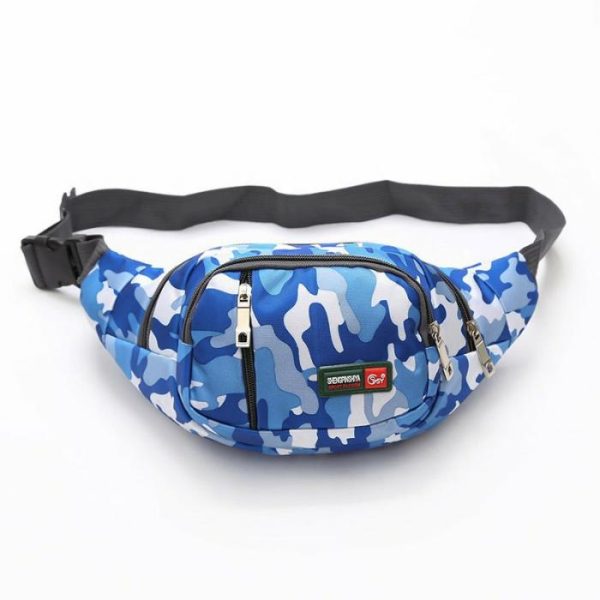 Leisure Sports Men’s Waist Bag Outdoor Oxford Cloth Tide And Oxford Cloth Waterproof Multifunctional Waist Bag Wholesale | Waist Bag’s Bags Waist Bag's