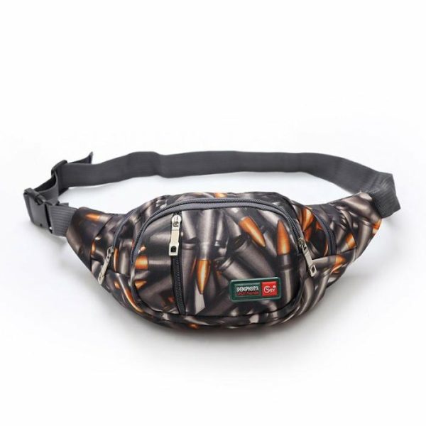 Leisure Sports Men’s Waist Bag Outdoor Oxford Cloth Tide And Oxford Cloth Waterproof Multifunctional Waist Bag Wholesale | Waist Bag’s Bags Waist Bag's