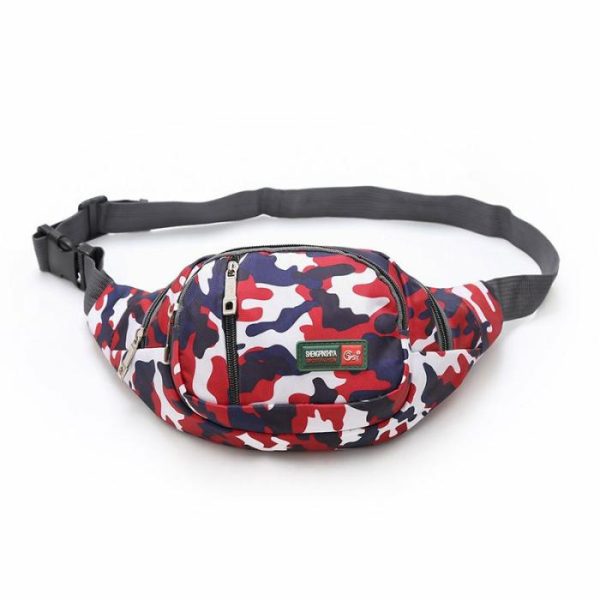 Leisure Sports Men’s Waist Bag Outdoor Oxford Cloth Tide And Oxford Cloth Waterproof Multifunctional Waist Bag Wholesale | Waist Bag’s Bags Waist Bag's