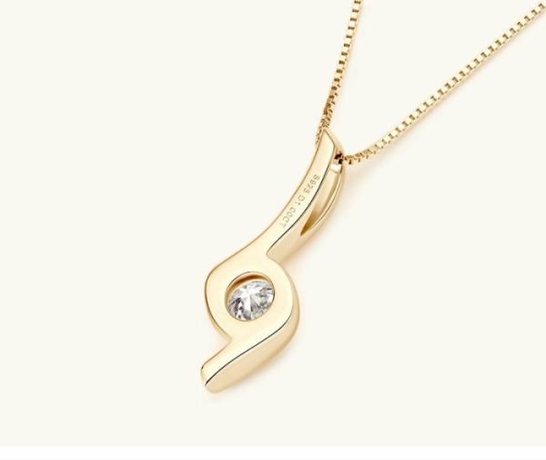 New Internet Celebrity Ins Diamond Necklace Light Luxury High-grade 925 Sterling Silver | Necklace & Penddants Jewelry Necklace & Penddants