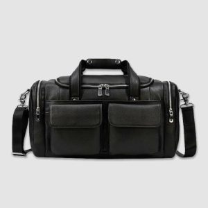 New Leather Men’s Hand-Held Large-Capacity Short-Distance Travel Bag | Luggage & Travel Bag’s Bags Luggage & Travel Bag's