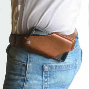 Outdoor Belt Mobile Phone Protective Leather Case | Waist Bag’s Bags Waist Bag's