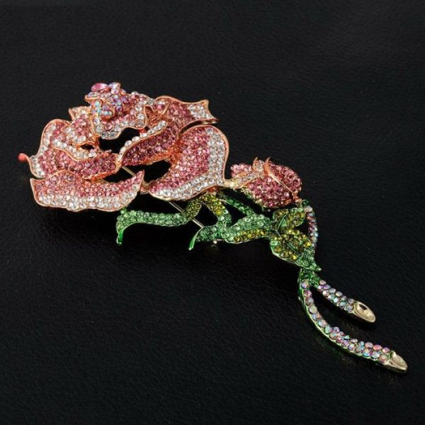 Rose Brooch Winter Accessories In Europe And America | Brooches Brooches Brooches