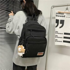 Schoolbag Female Summer Multi-layer Niche High School Backpack | Backpacks Backpacks Backpacks