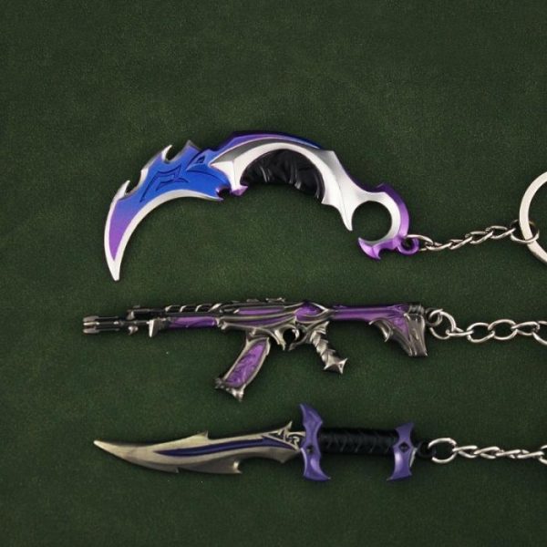 Shadow Secret Sect Weapon Plunder Knife Metal Toy Keychain 9cm | Keychains Jewelry Keychains