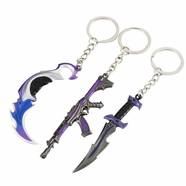 Shadow Secret Sect Weapon Plunder Knife Metal Toy Keychain 9cm | Keychains Jewelry Keychains