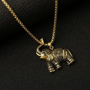 Stainless Steel Elephant Pendant Necklace Accessories | Necklace & Penddants Jewelry Necklace & Penddants