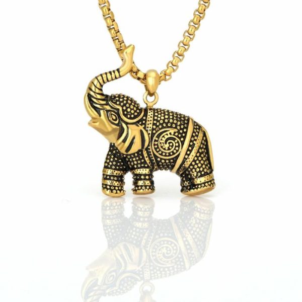 Stainless Steel Elephant Pendant Necklace Accessories | Necklace & Penddants Jewelry Necklace & Penddants