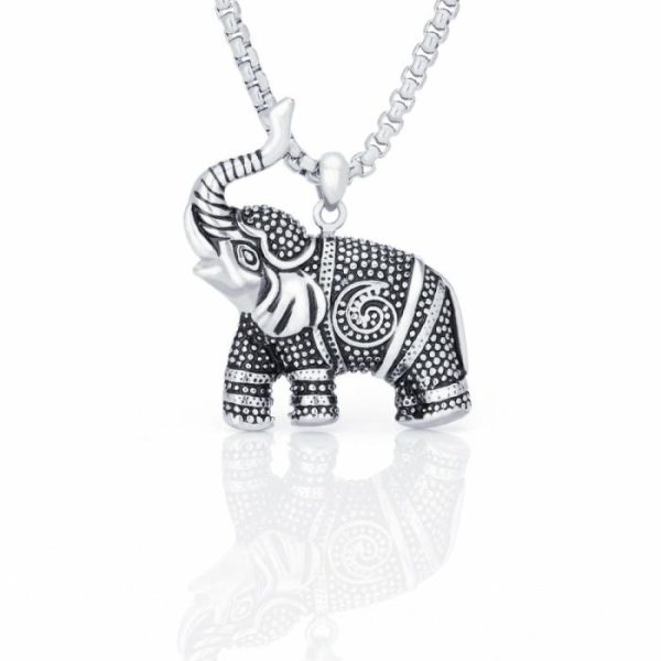 Stainless Steel Elephant Pendant Necklace Accessories | Necklace & Penddants Jewelry Necklace & Penddants