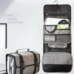 Travel Portable With Hook Folding Large Capacity Cosmetic Bag | Luggage & Travel Bag’s Bags Luggage & Travel Bag's